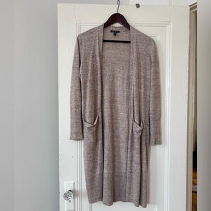 Eileen Fisher Linen Long Cardigan mimimalist